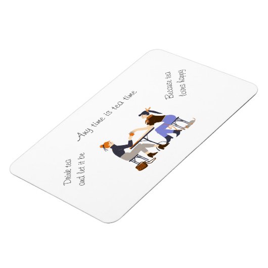 Elk moment is thee tijd thee Citaten Slogans Vrien Magneet (Linkerzijde)