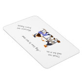 Elk moment is thee tijd thee Citaten Slogans Vrien Magneet (Rechterzijde)