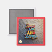 "Elk moment telt" Magneet (Voorkant / Achterkant)