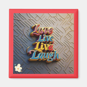 "Elk moment telt" Magneet