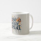 Elk moment verdienen koffiemok (Voorkant rechts)