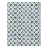 Elk Moose Antlers Herten Patroon Ontwerp Tafelkleed (Voorkant)