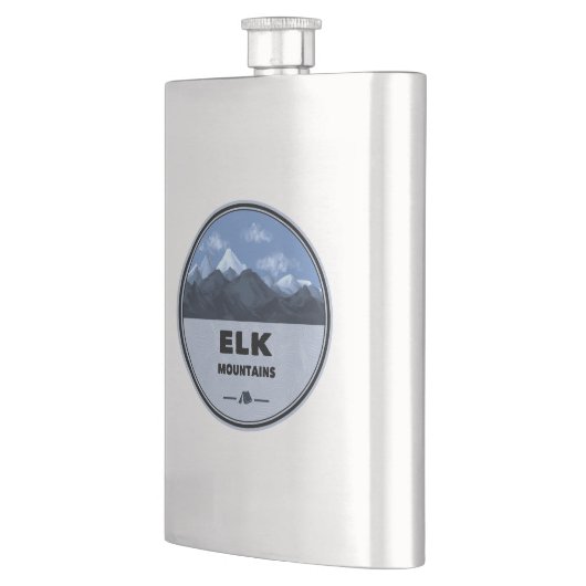 Elk Mountains Colorado Camping Flacon (Links)