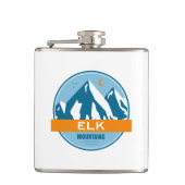 Elk Mountains Colorado Heupfles (Voorkant)