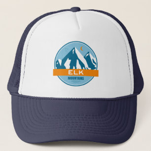 Elk Mountains Colorado Trucker Pet