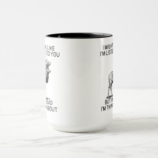 Elk Mug, Elk Gifts, Elk Lover Coffee Cu Mok (Midden)