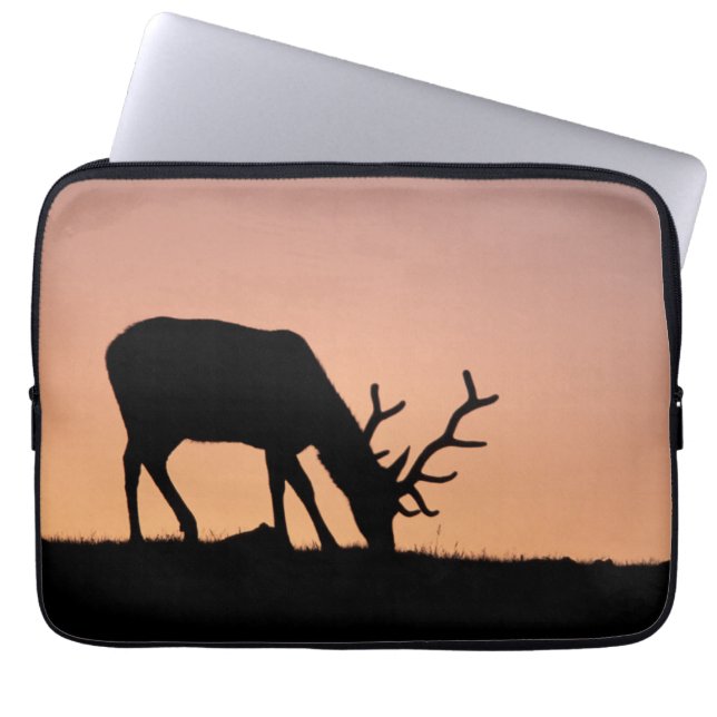 Elk | Nationaal park Rocky Mountains in Colorado Laptop Sleeve (Voorkant)