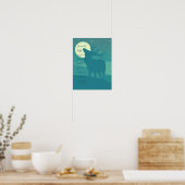 Elk Natuur Bijbel Verse Christelijk Poster afdrukk (Keuken)