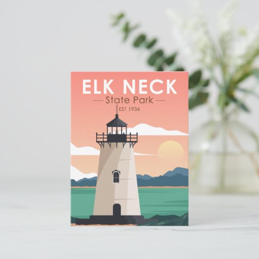 Elk Neck State Park Maryland  Briefkaart (Staand voorkant)