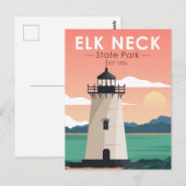 Elk Neck State Park Maryland Briefkaart (Voorkant / Achterkant)