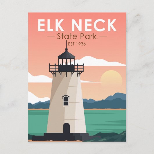 Elk Neck State Park Maryland Briefkaart (Voorkant)