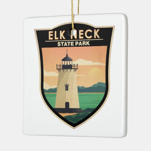 Elk Neck State Park Maryland  Keramisch Ornament (Links)