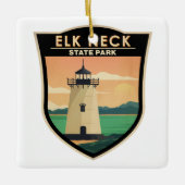 Elk Neck State Park Maryland  Keramisch Ornament (Voorkant)