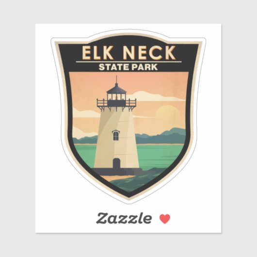 Elk Neck State Park Maryland  Sticker (Vel)