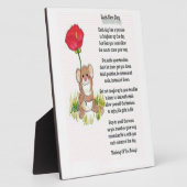 Elk nieuw daggedicht fotoplaat (Zijkant)