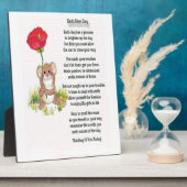 Elk nieuw daggedicht fotoplaat (Zijkant)