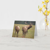 Elk Note-Kaart Kaart (Gele Bloem)