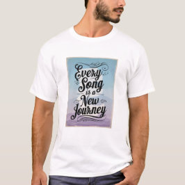 Elk nummer is een nieuwe Journey optie 4 T-shirt