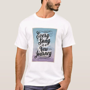 Elk nummer is een nieuwe Journey optie 4 T-shirt