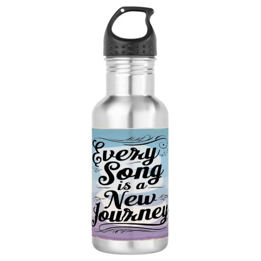 Elk nummer is een nieuwe Journey waterfles Waterfles (Voorkant)