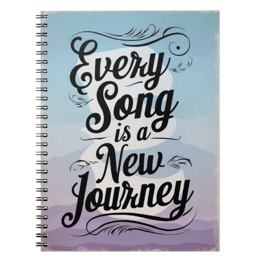 Elk nummer is een nieuwe reis optie 2 notitieboek (Voorkant)