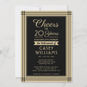 ELK nummer Pensioen Partij Cheers Downloadbaar Kaart (Voorkant)