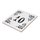 ELK NUMMER TEGELTJE (Zijkant)