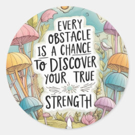 Elk obstakel Stickers