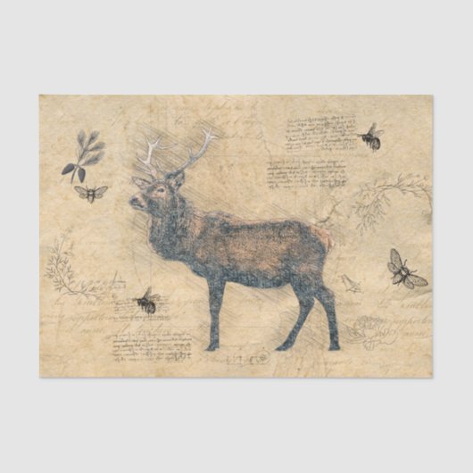 Elk ontkoppelingspagina Ephemera-papier Tissuepapier (Voorkant)