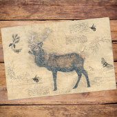 Elk ontkoppelingspagina Ephemera-papier Tissuepapier