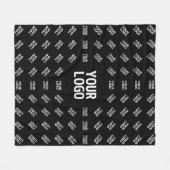 Elk ontwerp of Logo van een geüploade Afbeelding | Fleece Deken (Voorkant (Horizontaal))