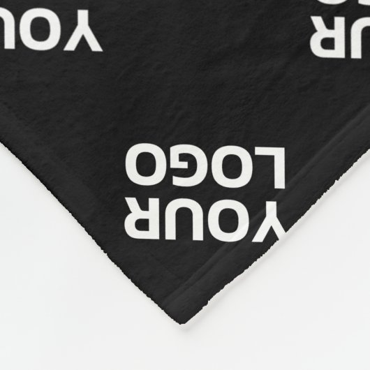 Elk ontwerp of Logo van een geüploade Afbeelding | Fleece Deken (Hoek)