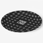 Elk ontwerp of Logo van een geüploade Afbeelding | Papieren Bordje (Gekanteld)