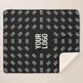 Elk ontwerp of Logo van een geüploade Afbeelding | Sherpa Deken (Voorkant (horizontaal))