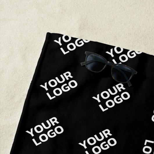 Elk ontwerp of Logo van een geüploade Afbeelding | Strandlaken (In situ)