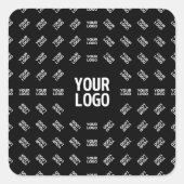 Elk ontwerp of Logo van een geüploade Afbeelding | Vierkante Sticker (Voorkant)