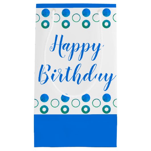 Elk ontwerp van occasion Polka-dot Klein Cadeauzakje (Voorkant)