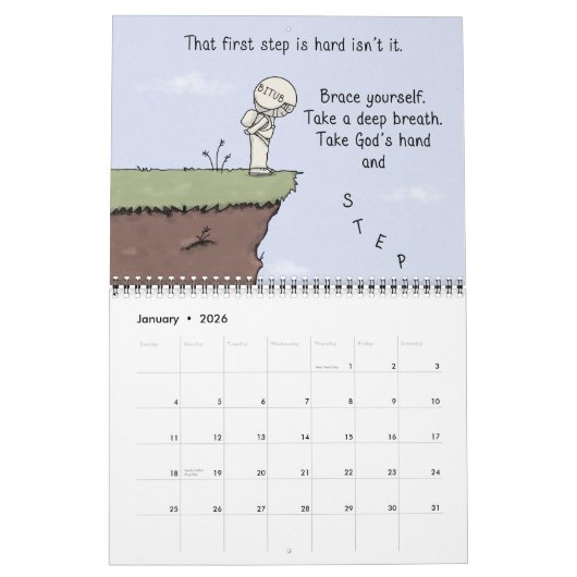 Elk pad leidt ergens in 2025 kalender (Jan 2026)