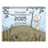 Elk pad leidt ergens in 2025 kalender (Hoes)