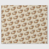 "Elk paringsseizoen" Cadeaupapier (Vlak)