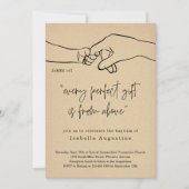 Elk perfect geschenk doop / doop kaart (Voorkant)