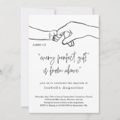 Elk perfect geschenk doop / doop kaart (Voorkant)