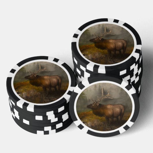 Elk Poker Chip (Opstapeling)