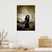 Elk Roos heeft een doorn Steampunk Art Poster (Keuken)
