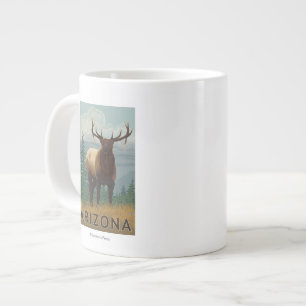 Elk SceneArizona Grote Koffiekop