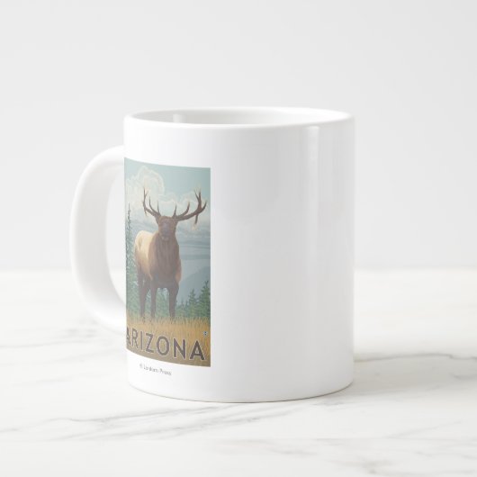 Elk SceneArizona Grote Koffiekop (Links)