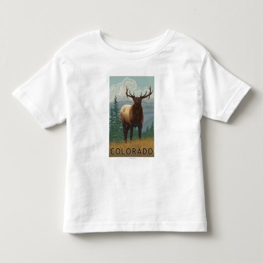 Elk SceneColorado Kinder Shirts (Voorkant)