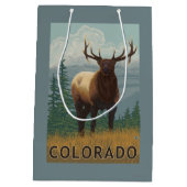 Elk SceneColorado Medium Cadeauzakje (Achterkant)