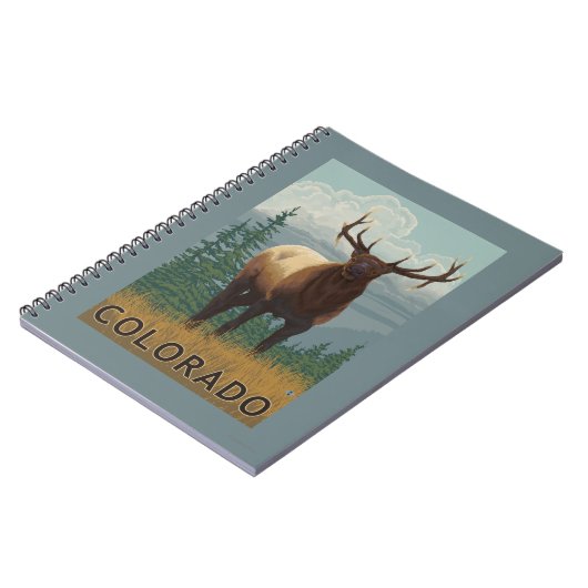 Elk SceneColorado Notitieboek (Linkerzijde)