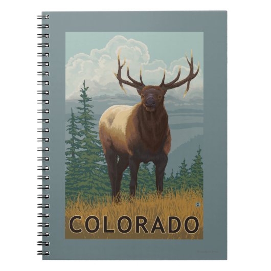 Elk SceneColorado Notitieboek (Voorkant)